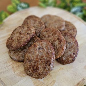 pork patties. BURGER PATTIES BOX 6 KG